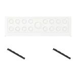 VMS płyta boczna o szerokości 440 mm (17 przesłabień pod dławice)