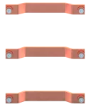 ZX2787 Połączenie szyn między modułami CombiLine-N wewnątrz szafy 40x10mm