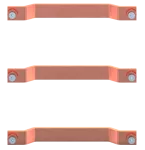 ZX2817 Połączenie szyn między modułami CombiLine-N pomiędzy szafami 40x10mm