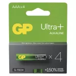 GP Bateria alkaliczna ULTRA PLUS AAA (LR03) 4PP MB