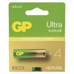 GP Bateria alkaliczna ULTRA AA (LR6) 4PP MB