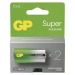 GP Bateria alkaliczna SUPER C (LR14) 2PP