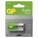 GP Bateria alkaliczna SUPER D (LR20) 2PP