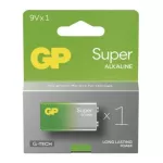 GP Bateria alkaliczna SUPER 9V (6LR61) 1PP