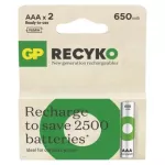 GP Akumulatorek ReCyko 650 AAA (HR03) 2PP