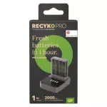 GP Ładowarka Recyko Pro P461 + 4× AA + Dock