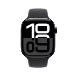 Apple Watch 10 GPS 46mm Jet Black Aluminium Case with Black Sport Band - S/M