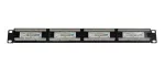 Patchpanel kat.6 19" 1U, 24p UTP nieekranowy, bez półki (2029-C-KR) ELPIO