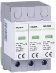 Ogranicznik przep. NOARK, SPD Ex9UEP Noark 1000DC/typ T1+ T2/6.25kA/3 moduły szer./dla nieuziemionych systemów PV