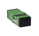 Adapter SC APC SM simplex zielony (bez flanszy)