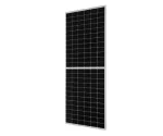 moduły pv JA Solar, mono-Si, dwustronny, ogniwa połówkowe Percium 182mm (M10), 2x72psc, długie kable przyłączeniowe (ok. 130cm), moc STC 550 Wp, wym.:2278 x 1134 x 30, k.p.: złącze MC4/EVO2, sprawność 21,3%, 11-BB, waga 31,8kg, rama srebrna, 36szt/pal