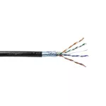 Kabel EmiterNet zewnętrzny żelowany FTP (F/UTP) kat.6 żel, drut 4x2x0,57 PE+GEL