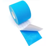 EXTRALINK PLASTRY TAPE TEJPY KINESIOTAPING TEJP TAŚMA SPORT PRO 5MX5CM NIEBIESKA P-238