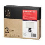 PORTO S LED 50W naświetlacz z PIR, 4000lm, IP44, 4000K, aluminium + poliwęglan