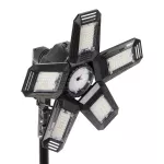 RIGEL LED zestaw: lampa warsztatowa składana 5-skrzydłowa 55W + statyw + adapter