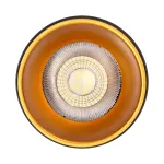 ELIZA, oprawa typu downlight, GU10 max. 35W, IP20, okrągła, czarno-złota, aluminium