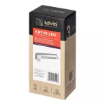 ARTUS lampka podszafkowa LED 3W, 225lm, 4000K, szara