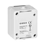 Gniazdo pojedyńcze 2P+Z Schuko AQUATIC MINI IP54, 16A, 230V AC, biało-czarne