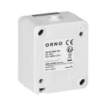 Gniazdo pojedyńcze 2P+Z AQUATIC MINI IP54, 10A, 230V AC, biało-czarne