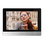 CERES Full HD, zestaw wideodomofonowy, bezsłuchawkowy, monitor dotykowy 8" LCD, z gniazdem na kartę pamięci, z kamerą Full HD 1080p i szyfratorem