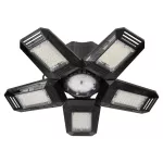 RIGEL LED, lampa warsztatowa składana 5-skrzydłowa, E27, 55W, 6500K, 4950lm