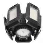 RIGEL LED, lampa warsztatowa składana 5-skrzydłowa, E27, 55W, 6500K, 4950lm