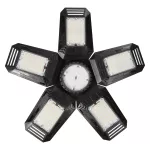 RIGEL LED, lampa warsztatowa składana 5-skrzydłowa, E27, 55W, 6500K, 4950lm