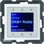 B.x Radio Touch DAB+ biały mat