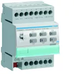 KNX system Elektroniczny sterownik grzewczy 6-kanałowy, 24/230 V AC