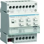 KNX e/s Elektr. sterownik grzewczy 6-kr z regulacją temperatury, 24/230V AC sec