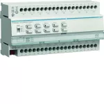 KNX e/s Sterownik załączający/żaluzjowy 20-/10-krotny 16A C-load, KNX secure