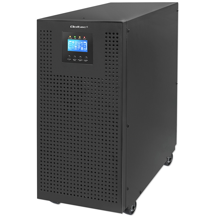 Qoltec Zasilacz awaryjny UPS 3-fazowy | 20kVA | 20kW | LCD | EPO | USB | Power factor 1.0