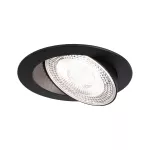 Oprawa do wbudowania ANMUS LED DIM 5W 700lm 105mm 2700K-6500K IP20 230V czarny / aluminium