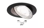 Oprawa do wbudowania ANMUS LED DIM 5W 700lm 105mm 2700K-6500K IP20 230V czarny / aluminium