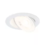 Oprawa do wbudowania ANMUS LED DIM 5W 700lm 105mm 2700K-6500K IP20 230V biały / aluminium