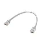 Ubiquiti UACC-Cable-Patch-EL-0.3m-W | Patchcord LAN Etherlighting | Cat.6, 0.3m