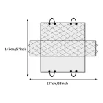 Extralink Pets | Mata dla psa do samochodu | pokrowiec siedzenie uniwersalna samochodowa duża