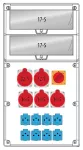 Rozdzielnica R-BOX 740 34S:2x32/5,3x16/5,8x250V,1x0/1,IP44