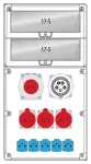 Rozdzielnica R-BOX 740 34S:1x63/5,3x32/5,5x250V,1xWTP63/5,IP44