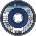 Tarcze listkowe z systemem X-LOCK, wersja prosta, płyta z tworzywa, Ø 115 mm, G 120, X571, Best for Metal, 1 szt. D= 115 mm; G= 120, proste