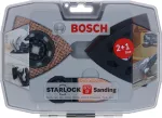 6-częściowy zestaw papierów ściernych Starlock Best of Sanding Set AVZ 93 G; AVZ 90 RT6; AVZ 32 RT4; papier ścierny Wood & Paint (3 szt.)