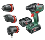 Wiertarko-wkrętarka akumulatorowa AdvancedDrill 18 (2x2,5 Ah) + charger AL 1830 CV (Set - 3 attachments)