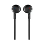 JBL T205 WIRED EARPHONES WITH MIC BLACK