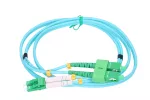 Extralink SC/APC-LC/APC | Patchcord | Wielomodowy, OM3, Duplex, 3mm, 5m