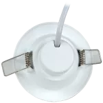 Kompaktowy downlight LED do zabudowy 230VAC, 2,5W, 4000K, 220lm. IP20,D=92mm, EEI=F