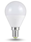 Żarówka LED - glob 230VAC, 5 W, 4000 K, E14, 380 lm, 200°, EEI=G