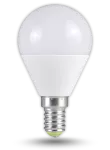 Żarówka LED - glob 230VAC, 5 W, 2700 K, E14, 380 lm, 200°, EEI=G