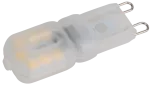 Źródło światła LED w obudowie plastikowej 230 VAC, 2,5W, 2700K, G9, 180 lm, 270°, EEI=G