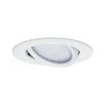 PAULMANN Oprawa do wbudowania NOVA COIN LED wychylna zestaw 3x6W 470lm 84mm 2700K IP23 230V biały mat