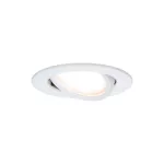 PAULMANN Oprawa do wbudowania NOVA COIN LED wychylna zestaw 3x6W 470lm 84mm 2700K IP23 230V biały mat